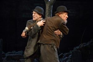 Patrick Stewart and Ian Mckellen in "Waiting for Godot."  Their commitment was the most amazing experience I've witnessed on stage.