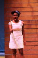 Danielle Goodman playing Romeo as she swears to avenge your friend's death