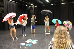 Rehearsing the Flower scene