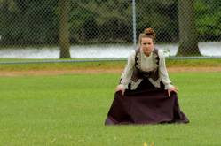 Maggie's last attempt at Sports... Victorian Baseball