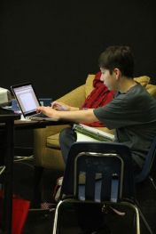 Sam as the assistant director for "The Mikado"