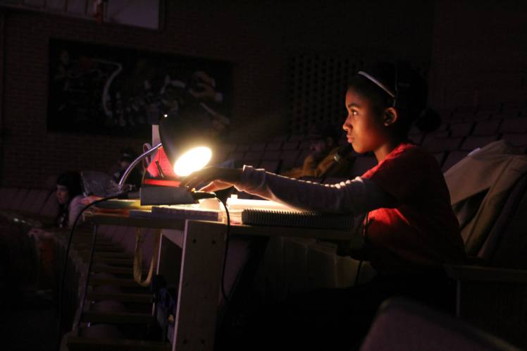 Lonnae Hickman, our production script secretary. 