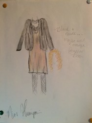 Miss Hannigan "Annie" Costume Design Winter 2015
