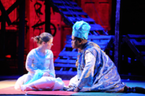 Shahrazad tells King Shahrayar her last story