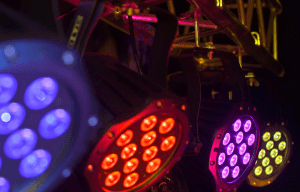 A stage manager may have suggestions for stage lighting.